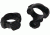 Weaver Dovetail Extension Rings, 1in, Extension Rear, Extension Front, Medium, Black