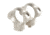Weaver Grand Slam Steel Standard Rings, 1in, High, Nikel - 49238