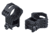 Weaver Tactical Rifle Scope 6-Hole Picatinny Rings, 34 mm Tube, 2x High, Gloss, Black, 99686