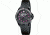 Wenger Womens Squadron Black Dial, Pink Numbers, Black Strap 0121.105