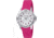 Wenger Womens Squadron White Dial, Pink Numbers, Pink Strap 0121.101