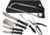 Weston Products Game Processing Knife Set, 10 Piece, Black, 83-7001-W