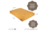 White Duck Dog Bed, Tan, 36inx27inx4in, FBA-PBT-3420
