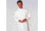 White Swan Unisex MetaGuard Lab Coats, White Swan/Meta 1165-311-S Knit Cuffs And Open Neck