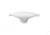 Whitecap Rubber Spreader Boot - Pair - Large - White 55791