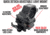 Wicked Hunting Lights GEN4 Quick Detach Adjustable Light Mount and Picatinny Scope Mount Combo Kit, W2091