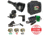 Wicked Hunting Lights W403iC Deluxe Night Hunting Light Kit, Green/Red/White, W2015