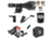 Wicked Hunting Lights W404iC Deluxe Night Hunting Light Kit, Green, Red, White, W2080