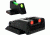 Williams Gun Sight Target Pistol Sights For S&amp;W M&amp;P .22LR Compact, Green/Red, 71031