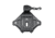 Wilcox Hybrid One/Three Hole Shroud with Lanyard, Black, 56100G39-B
