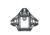 Wilcox WMS Universal Three Hole Shroud, Black, 50200G02-B