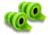 WildEar SafEarz Ready-Fit Shooter Filter Ear Plugs, Green, Small/Medium/Large/Xlarge, SAFEARZ-IMP-1