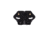 Wilder Tactical Evolution Rotating Double Pistol Magazine Base Plate Duty Belt Clip, Black, EVODPRBPDBC