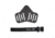 Wilder Tactical MHP Leg Strap Assembly w/ 1in Web Leg Strap, Cobra FM Buckle, Right Hand, Black, MHPLSABK1FM