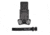 Wilder Tactical Multi Holster Platform w/QLS Receiver / 1in Web Strap, Cobra FM, Left, Black, MHPBKQLSBK1FMUABMC-LH
