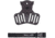 Wilder Tactical QUBL/VUBL Leg Strap Assembly, w/ 1in Webbing, Plastic Buckle, Black, QUBLLSABK1P
