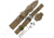 Wildsteer Dague SAS Dagger, 10.63in Overall, 5.5in Black Double Edge Bohler N690 SS Dagger Blade, Tan Tactipren Handle, Tan Nylon Sheath, SAS3115