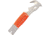 Wildsteer K-Safe Multi Rescue Tool, 7.5in Overall, SS, Orange Cord Wrapped Handle, Belt/Cord Cutter L Pry Bar L Oxygen Wrench L Glass Breaker, Orange Kydex Sheath, KSA.22