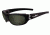 Wiley X Curve Sunglasses - Smoke Green lenses, Gloss Black frame