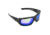 Wiley X Enzo Sunglasses, Matte Black Frame,Polarized Emerald Mirror Amber Lens CCENZ07