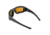 Wiley X Enzo Sunglasses, Matte Black Frame,Polarized Emerald Mirror Amber Lens CCENZ07