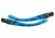 Wiley X Flash Replacement Temples,Matte Black w/Lightning/Electric Blue YFFLA04T