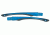 Wiley X Gamer Replacement Temples,Gloss Black/Metallic Blue YFGAM02T