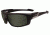 Wiley X Quake Sunglasses - Smoke Green Lenses, Black Frame SSQUA01