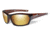 Wiley X Street Series Legend Sunglasses,Gloss Hickory Brown Frame,Polarized Venice Gold Mirror Amber Lens SSLEG04