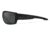 Wiley X WX Rebel Sunglasses, Matte Black Frame, Alt Grey Lens, ACREB08ALT