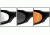 Wiley X Xl-1 Sunglasses - Clear, Smoke Gray, Light Rust Lenses - Close-up 292