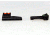 Williams Gun Sight Target Pistol Sights For Browning Buckmark, Rear Sight Length Over 1in, Green/Red, 70231
