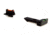 Williams Gun Sight Target Pistol Sights For Ruger GP100, Green/Red, 70958