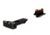 Williams Gun Sight Target Pistol Sights, Ruger GP100, Green/Red, 70958