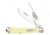 Winchester Knives 3 1/2in, 2 Blade Trapper w/ Yellow Delrin Handle, Clam Pack W 40 14072 YC