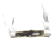 Winchester Knives 3 1/2in, 3 Blade Whittler w/ Stag Delrin Handle, Clam Pack W 40 14070 C