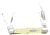 Winchester Knives 3 1/2in, 3 Blade Whittler w/ Yellow Delrin Handle, Box W 40 14070 YB