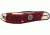 Winchester Knives 30.30 Cartridge Shield Series Three Backspring Whittler Folding Knife,3.75in,3 Blade,Burnt Orange Bone Handle W 18 39049-BO