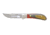 Winchester Knives Fixed Blade Sheath Knife,8 1/8in Satin Finish Hollow Ground Clip Blade,Pakawood Handle W 15 0680