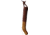 Wood Jewel 7.75in Curly Birch Fixed Knife, 7.75in Overall, 3in Carbon Steel Blade, Curly Birch Handle, Leather Sheath, 23VV