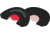 Woodhaven Calls Custom Calls Hammer-T Mouth Call, 3 Reed, Black/Red, WH511