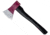 WOOX Thunderbird Throwing Axe, 4in, Tempered Carbon Steel, Purple Appalachian Hickory, BUAXE04004