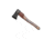 WOOX AX1 Tomahawk Axe, Black Bluing/Tiger Wood Handle, BU.AXE001.05