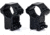 Wulf Optics Match Rifle Scope Rings, High, 09-11 mm, Black, 1, WU5017