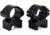Wulf Optics Match Rifle Scope Rings, High, Picatinny, Black, 1, WU5008