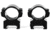 Wulf Optics Match Rifle Scope Rings, Medium, Picatinny, Black, 1, WU5009