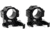 Wulf Optics Wulf Rings w/ Quick Release Lever, Medium, Black, 1, WU1015