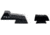 XS Sight Systems DXT Big Dot Pistol Tritium Night Sight, Colt Enhanced Govt. 5in Novak Rear, Matte Black, Standard, NE-0010S-5