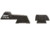 XS Sight Systems DXT Big Dot Pistol Tritium Night Sight, Springfield Ultra Compact and Micro Compact, Novak Rear, Matte Black, Standard, SP-0004S-5