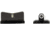 XS Sight Systems DXT Standard Dot Pistol Sight, Colt Govt. 5in Novak Rear, Matte Black, Standard, NE-0004S-6